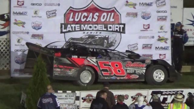 AJ Diemel Wins Oshkosh Speedzone Lucas Oil Late Model Dirt Series Spring Shootout