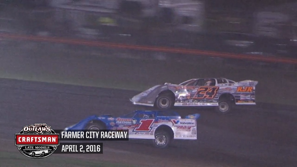 World of Outlaws Craftsman Late Model Series from Farmer City Raceway