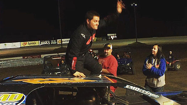 Ricky Thornton Jr. Victory Lane | Southern New Mexico Speedway