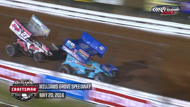 World of Outlaws Craftsman Sprint Cars Williams Grove Speedway Highlights