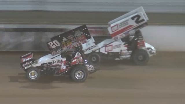 World of Outlaws Craftsman Sprint Cars The Dirt Track at Charlotte Highlights